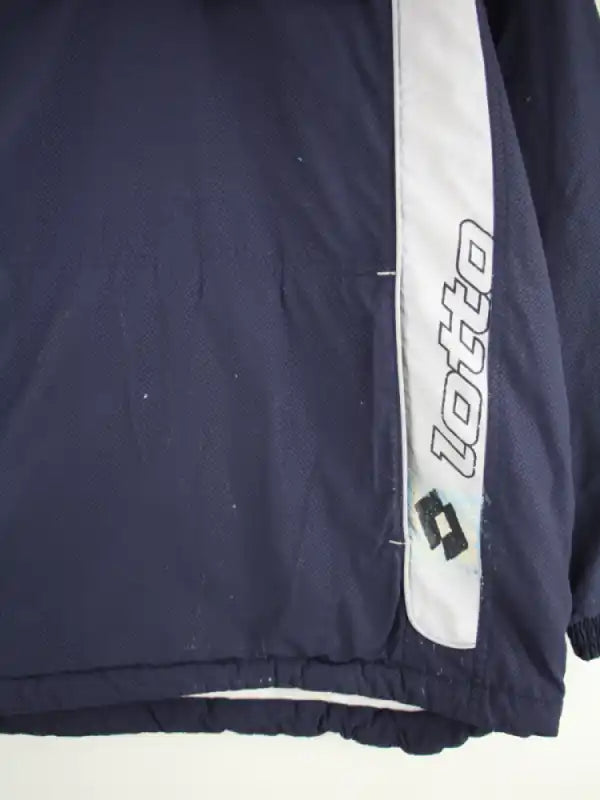 Lotto Windbreaker Blau M – Detailansicht Vorderseite