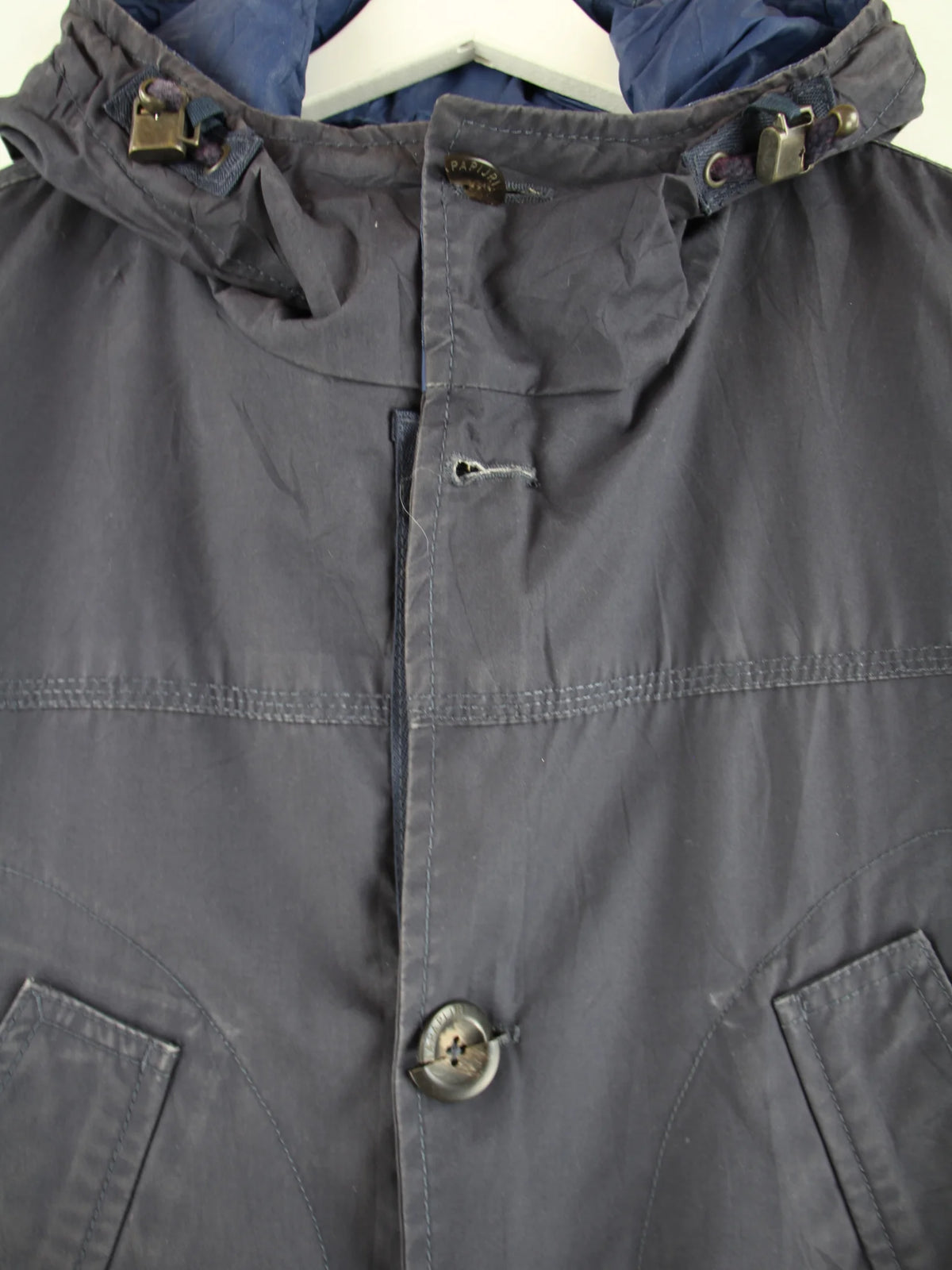 Napapijri Leichte Jacke Blau XL – Detailansicht Vorderseite