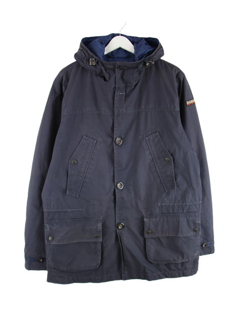 Napapijri Leichte Jacke Blau XL – Vorderseite