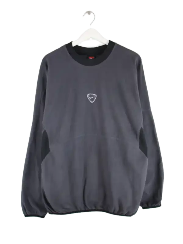 Nike Fleece Grau XL – Vorderseite