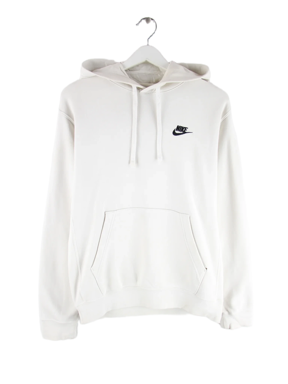 Nike Hoodie Weiß XS – Vorderseite