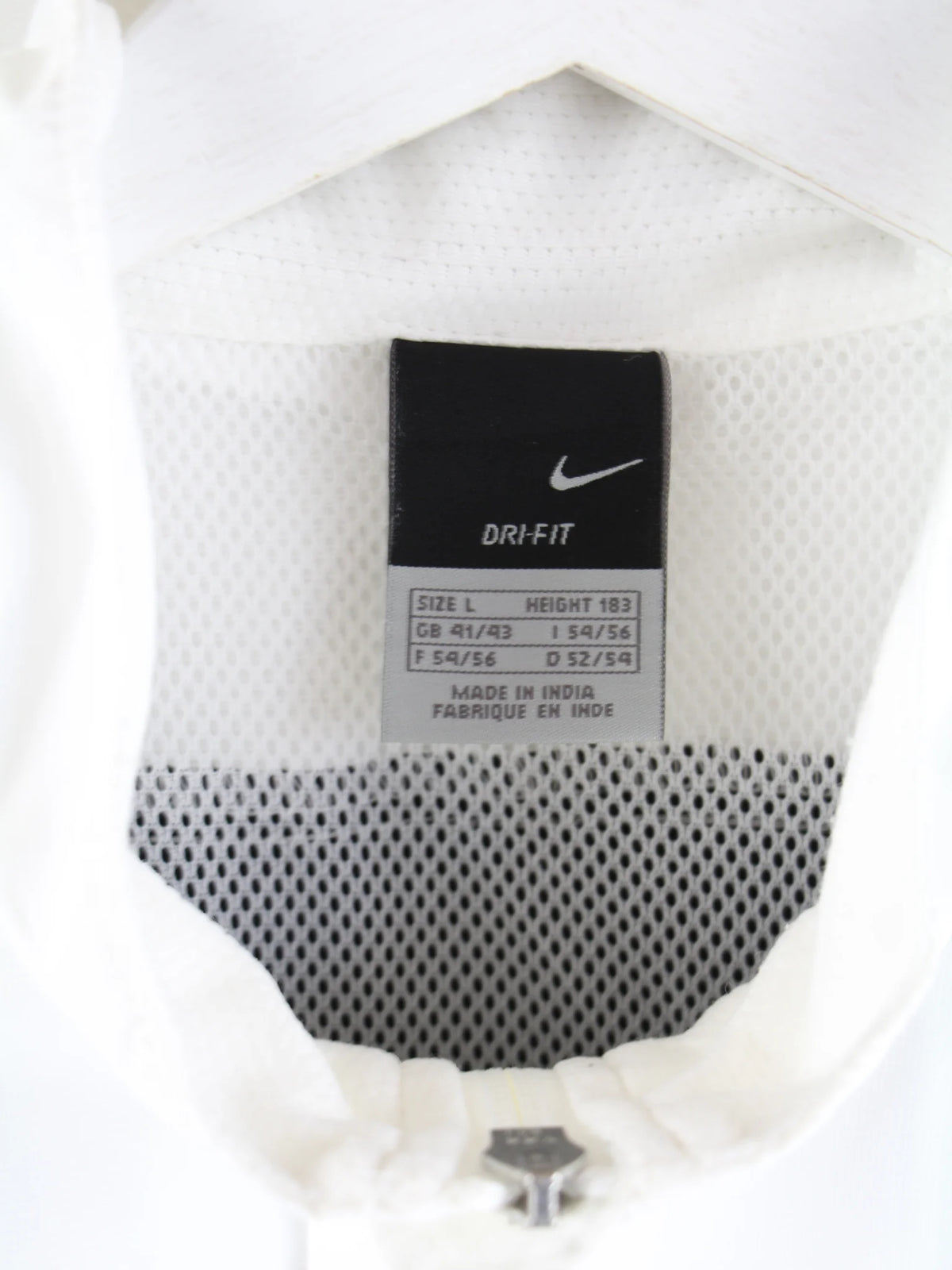 Nike Leichte Jacke Weiß L – Etikett