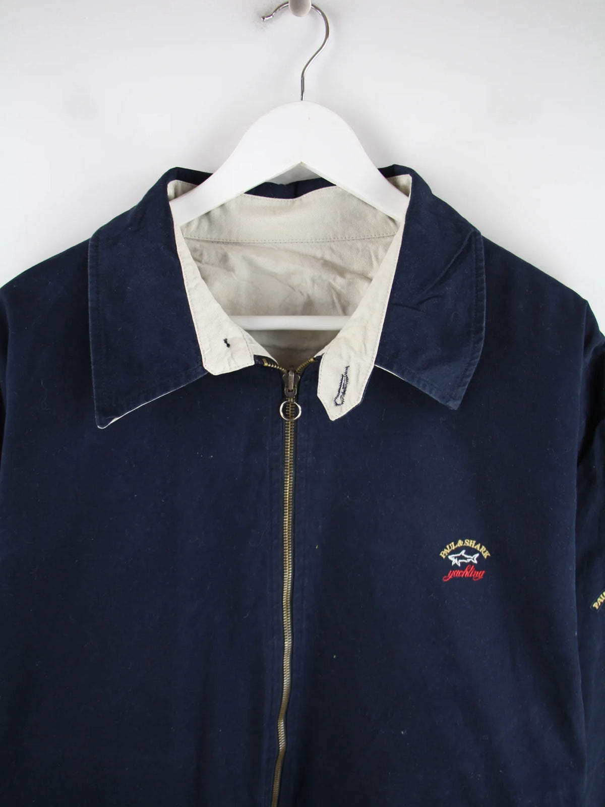 Paul & Shark Leichte Jacke Blau XXL – Detailansicht Vorderseite