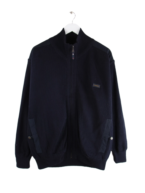 Paul & Shark Strickjacke Blau XL – Vorderseite