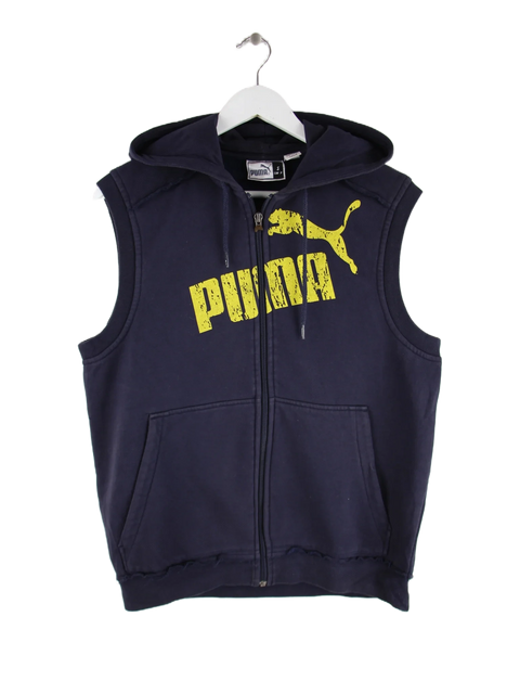 Puma Hoodie Blau S – Vorderseite