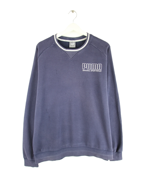 Puma Sweater Blau XL – Vorderseite