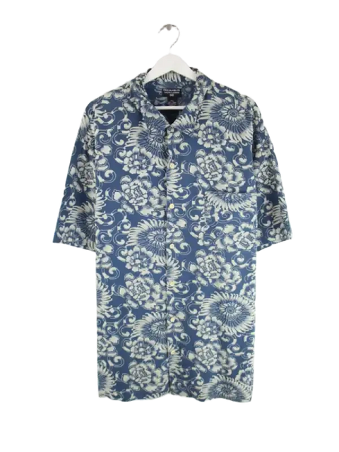 Ralph Lauren Freizeit Hemd Blau XXL – Vorderseite
