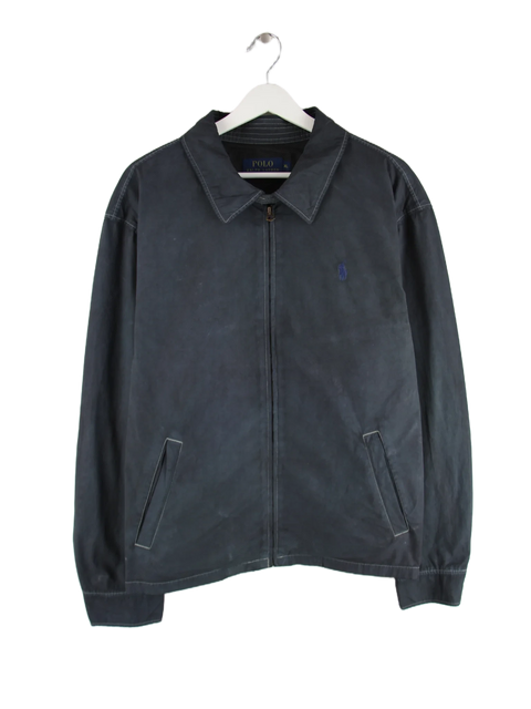 Ralph Lauren Jacke Grau XL – Vorderseite