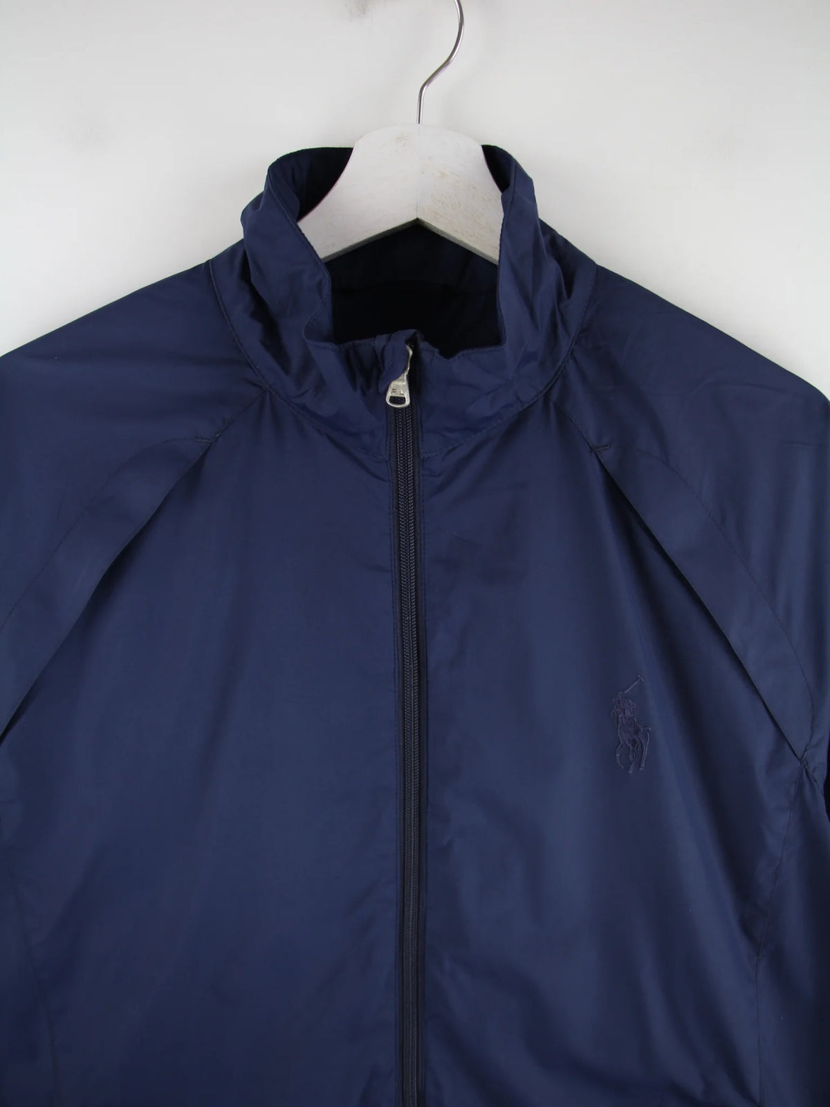 Ralph Lauren Leichte Jacke Blau L – Detailansicht Vorderseite