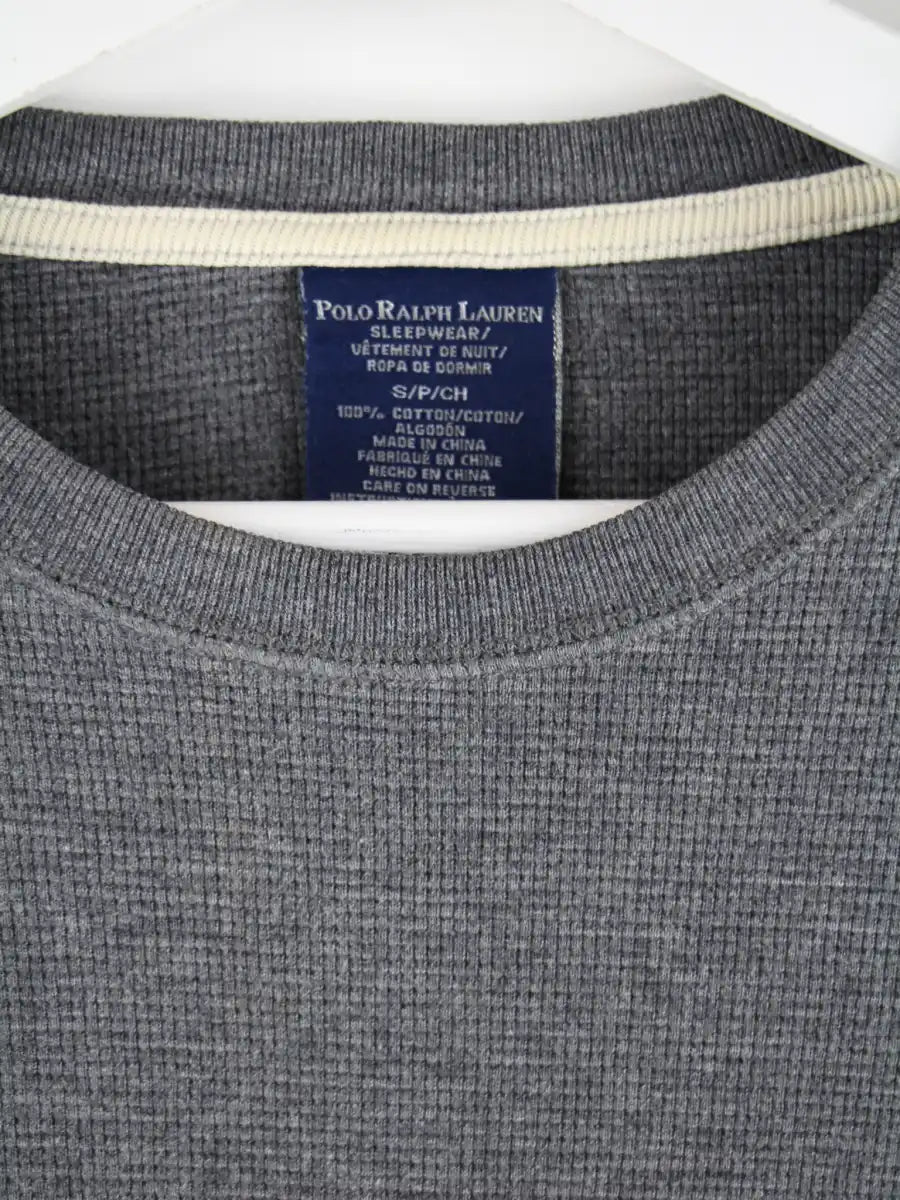 Ralph Lauren Sweatshirt Grau S – Etikett