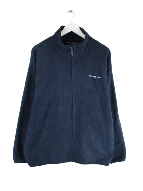 Reebok Fleece Blau L – Vorderseite