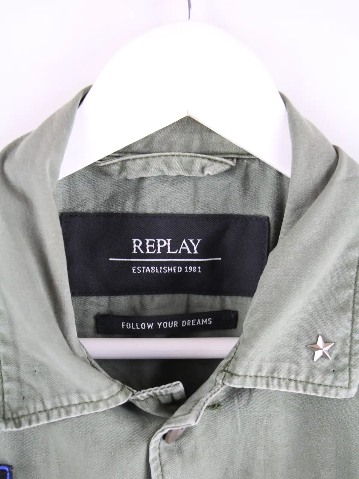 Replay Leichte Jacke Grün M – Detailbild 1