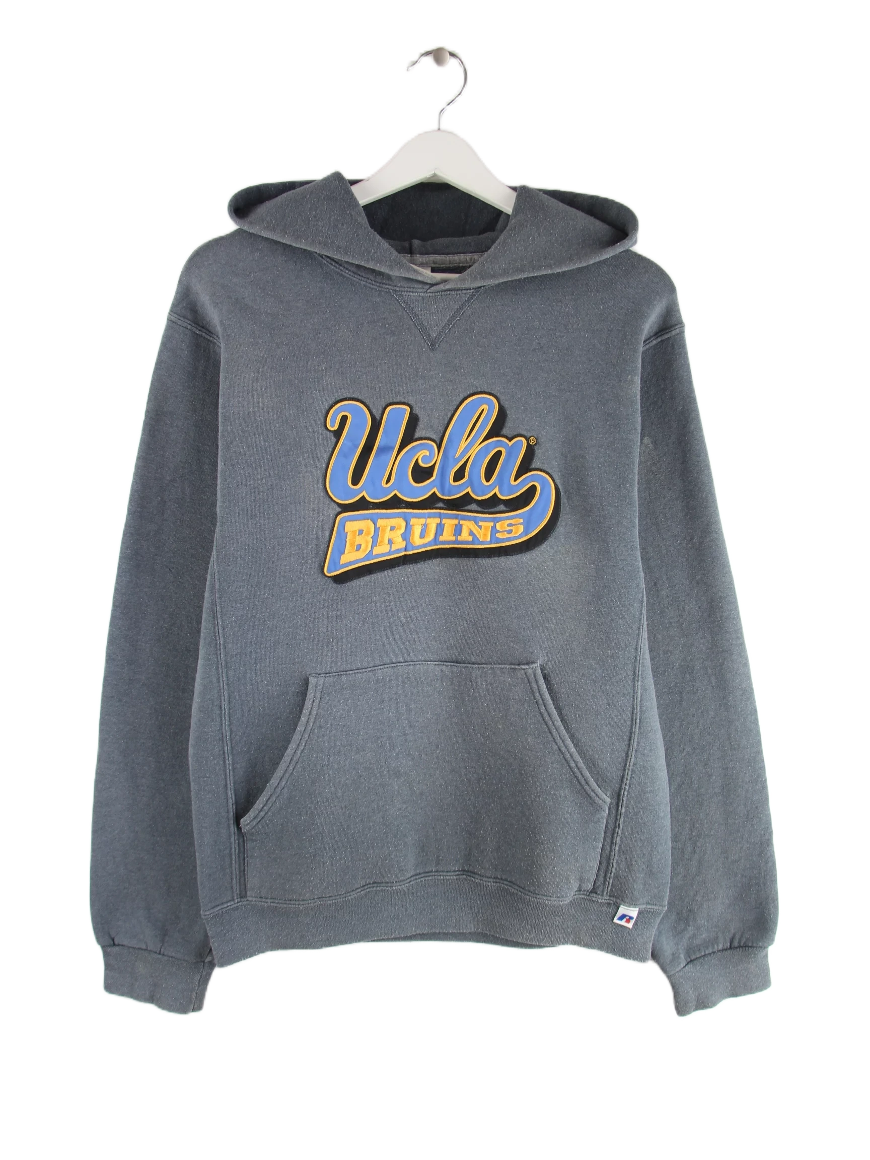 Russell Athletic Hoodie Grau L – Vorderseite