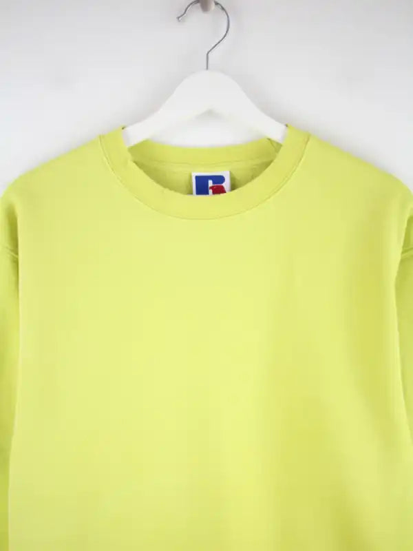 Russell Athletic Sweater Grün XL – Detailansicht Vorderseite