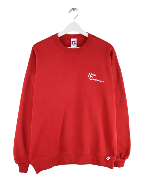 Russell Athletic Sweater Rot XL – Vorderseite