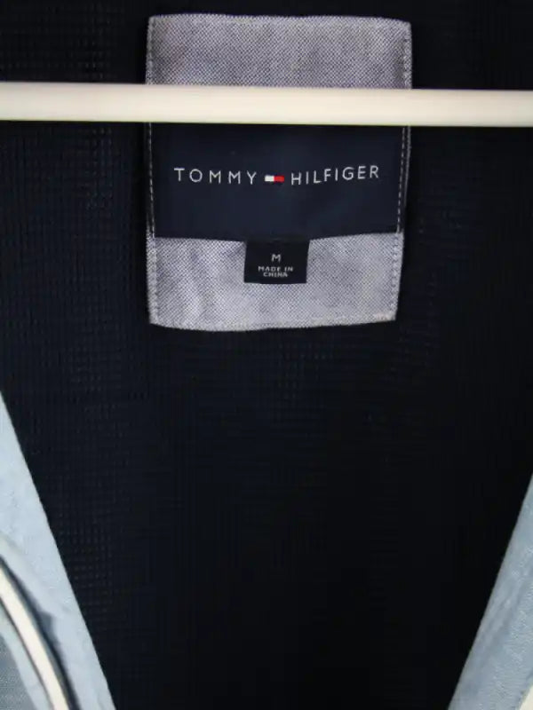 Tommy Hilfiger Leichte Jacke Blau M – Etikett