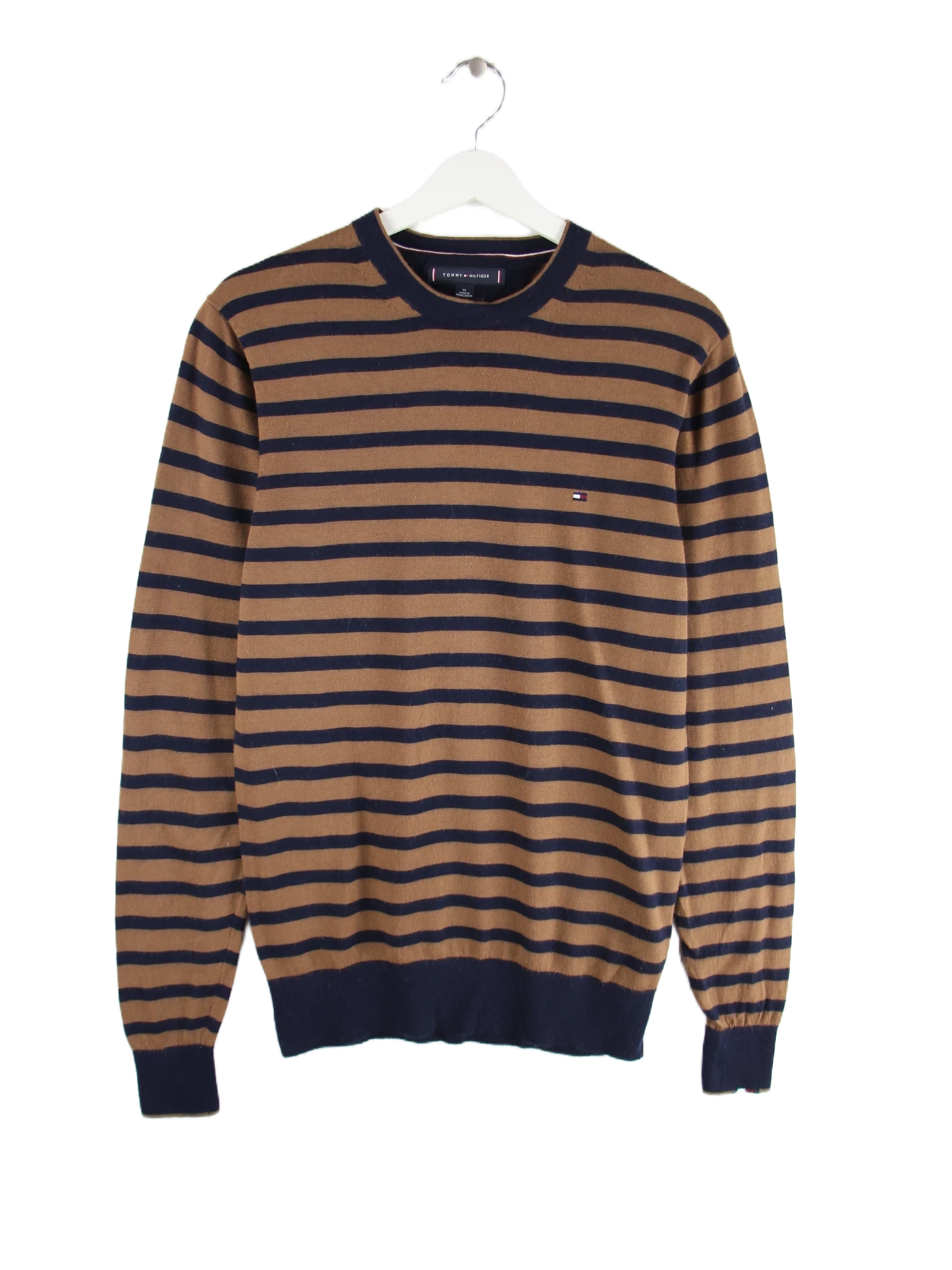Tommy Hilfiger Pullover Braun M – Vorderseite