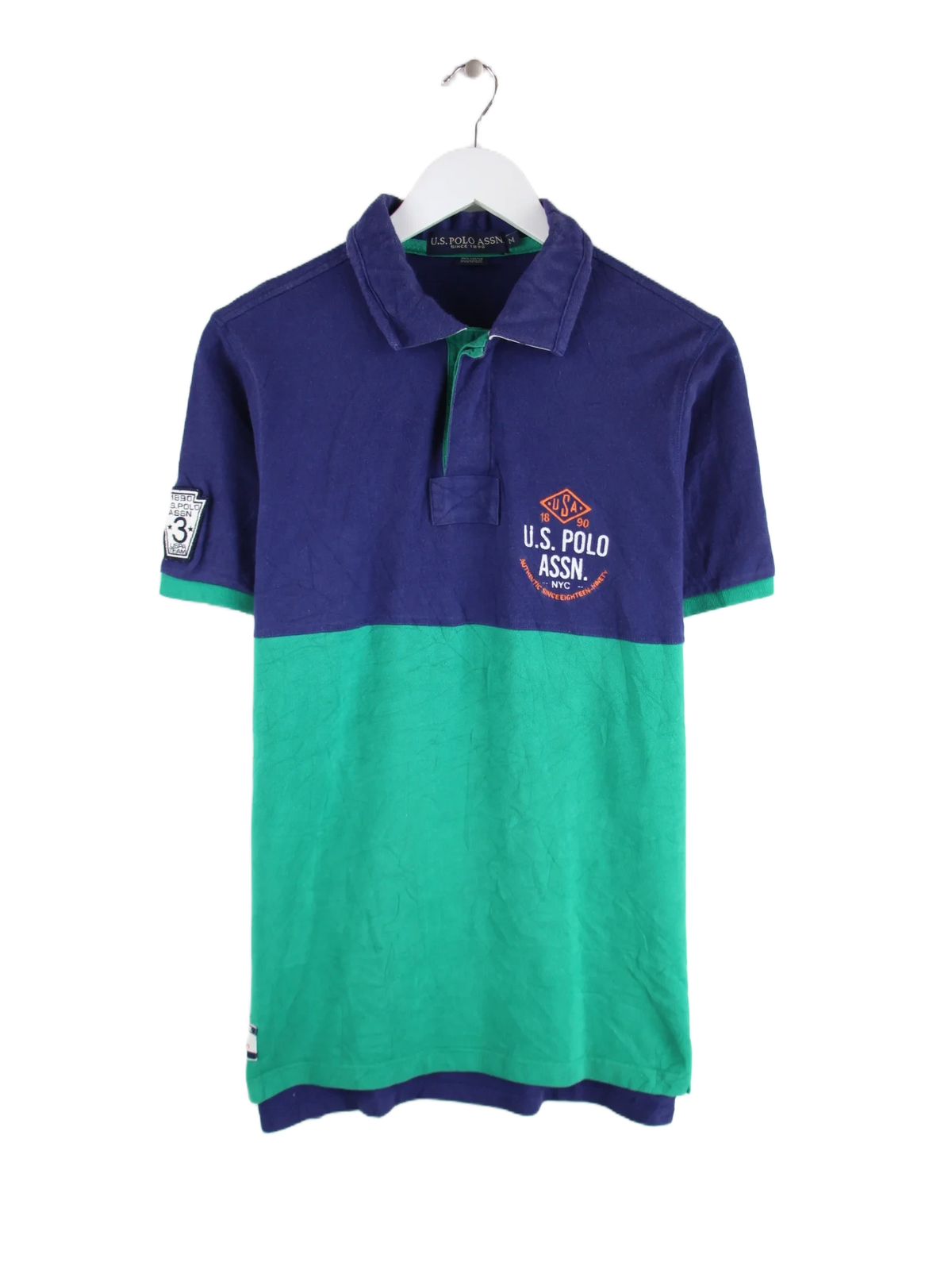 U.S. Polo ASSN. Polo Blau M – Vorderseite