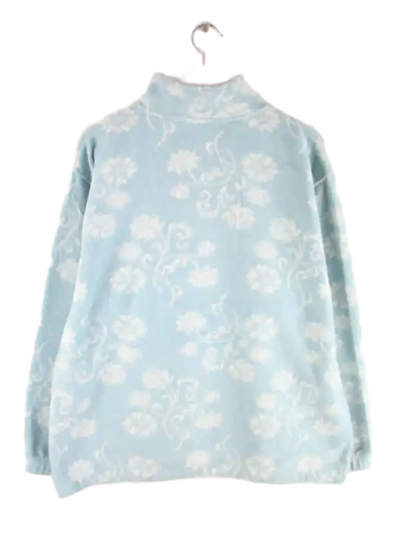 Vintage Fleece Blau L – Rückseite