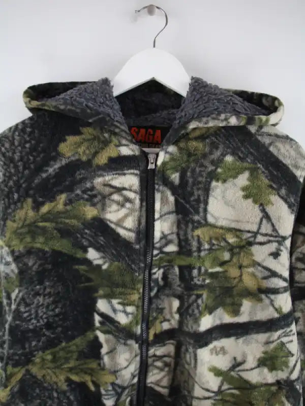 Vintage Fleece Mehrfarbig S – Etikett