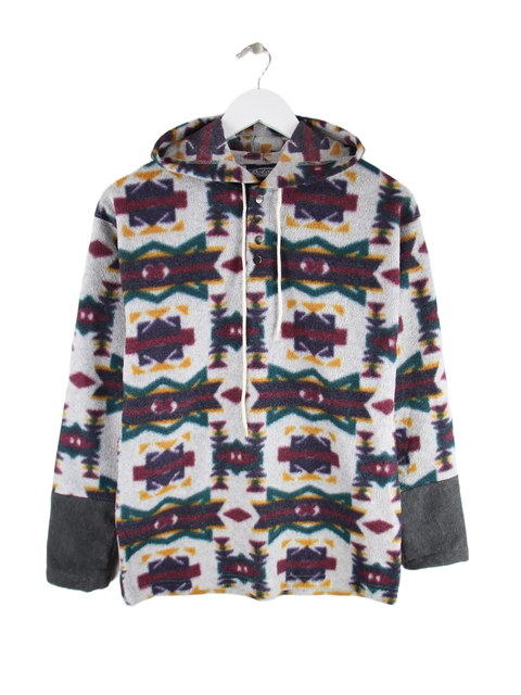 Vintage Fleece Mehrfarbig S – Vorderseite
