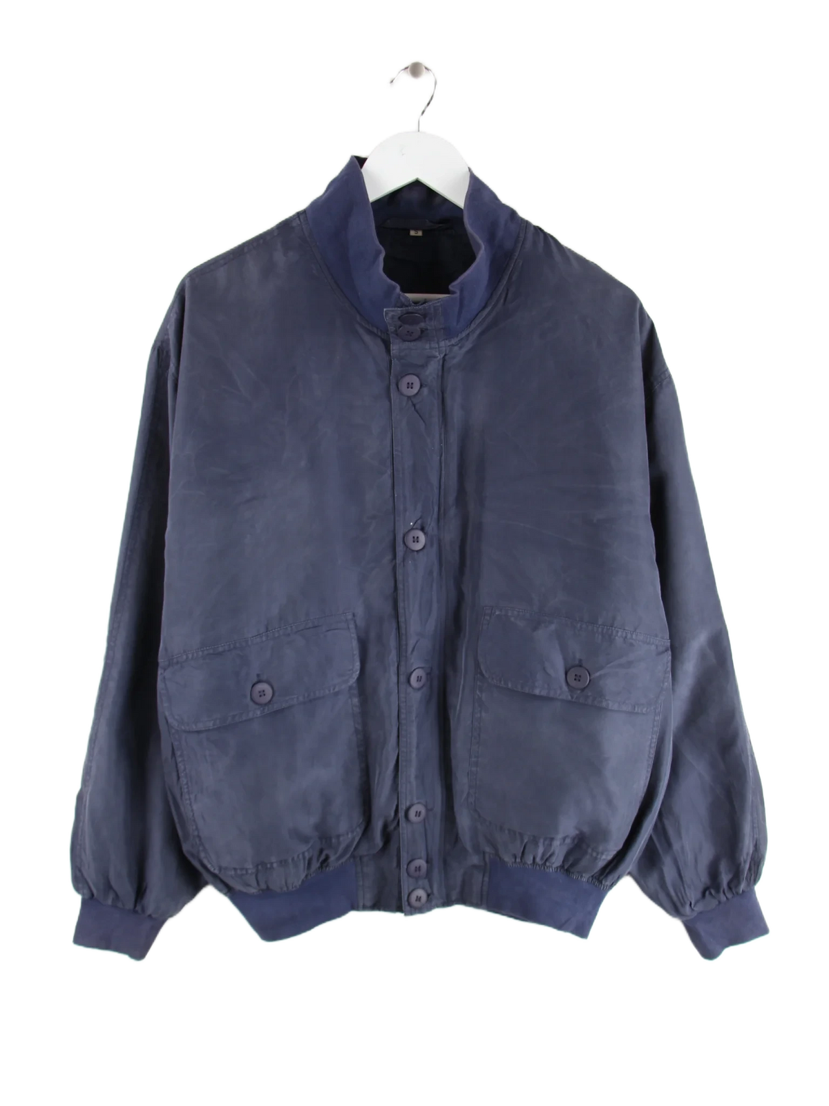 Vintage Jacke Blau XL – Vorderseite