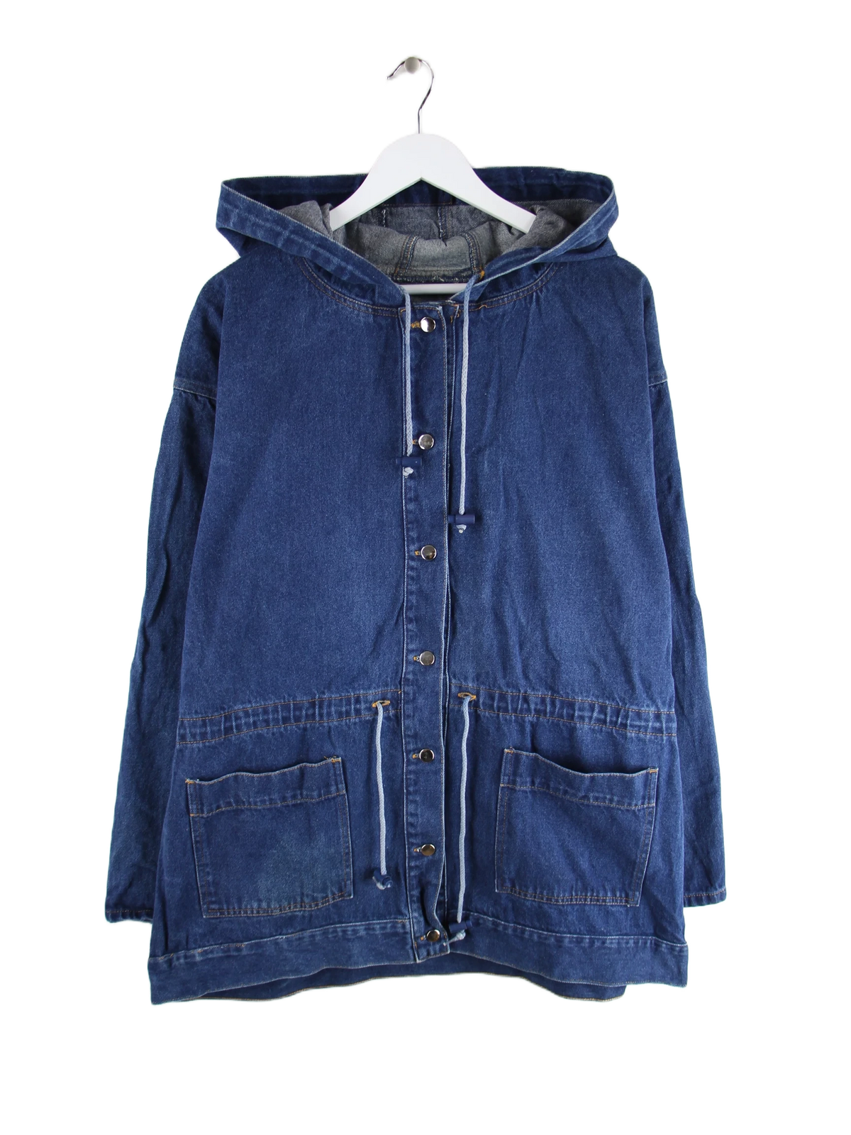 Vintage Jacke Blau XL – Vorderseite