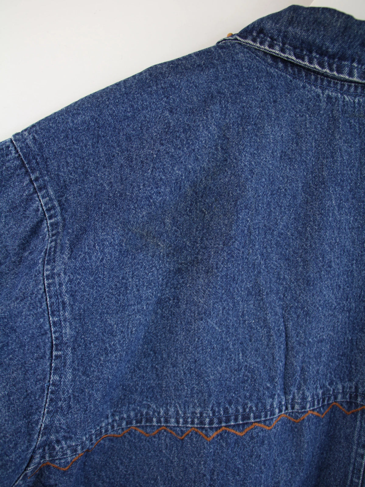 Vintage Jacke Blau XXL – Detailbild 2