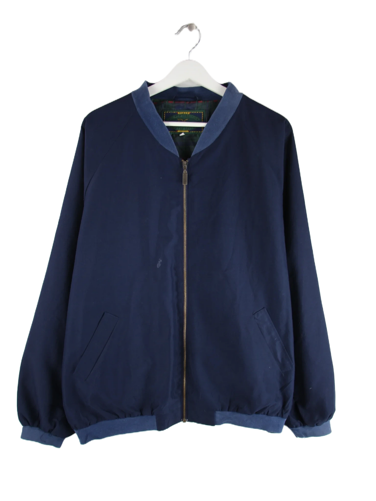 Vintage Jacke Blau XXL – Vorderseite