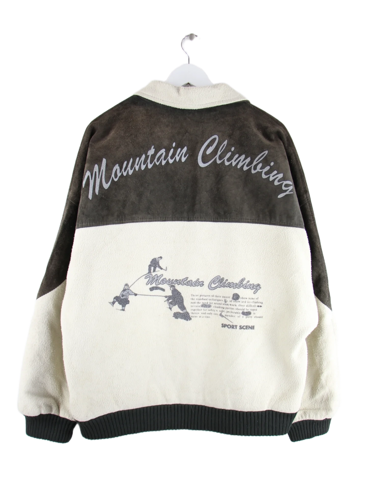 Vintage Jacke Mehrfarbig XXL – Rückseite