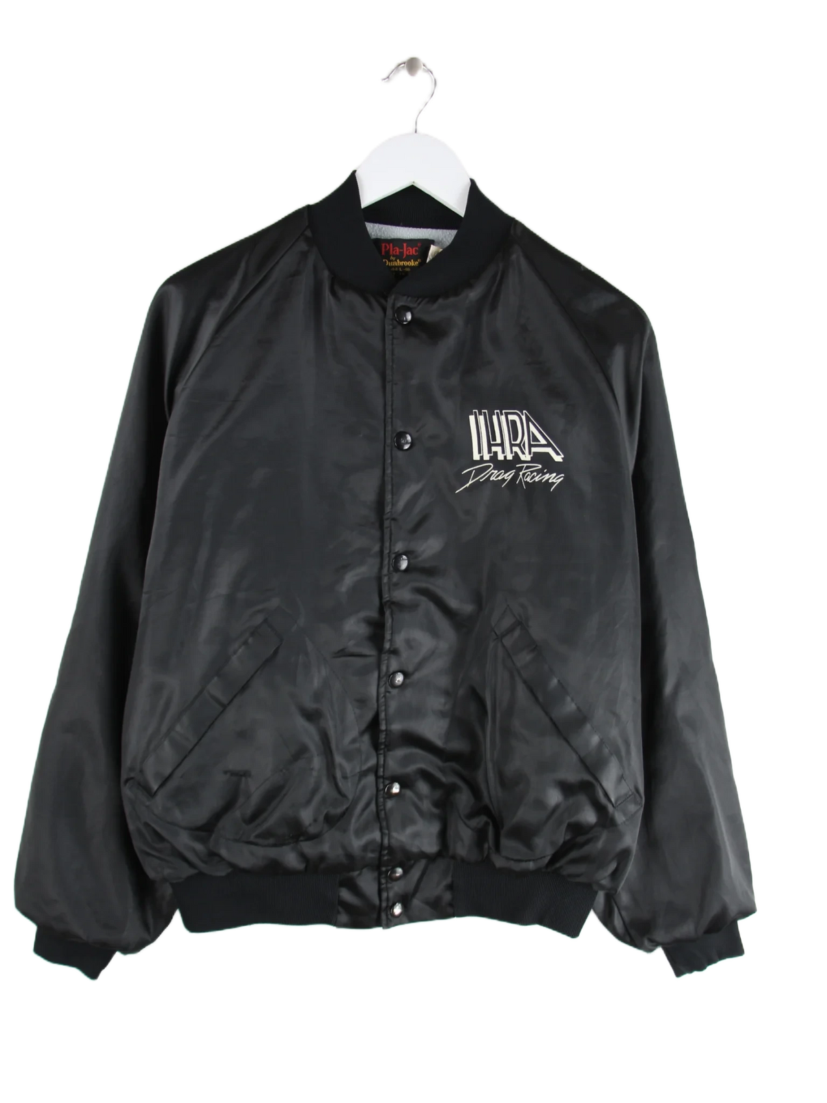 Vintage Jacke Schwarz L – Vorderseite