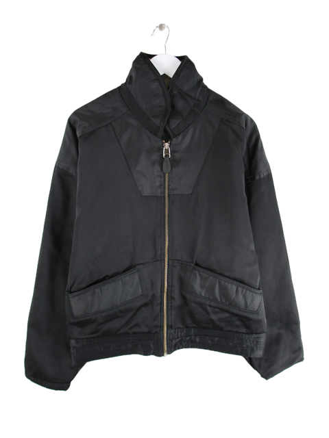 Vintage Jacke Schwarz XL – Vorderseite