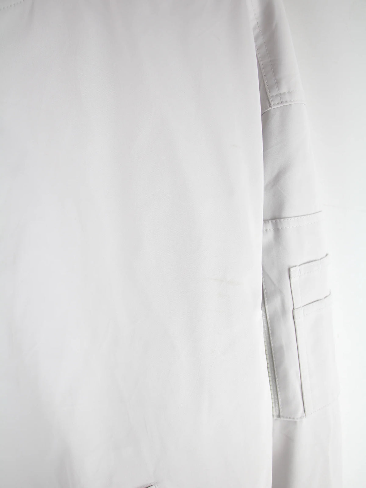 Vintage Jacke Weiß L – Etikett
