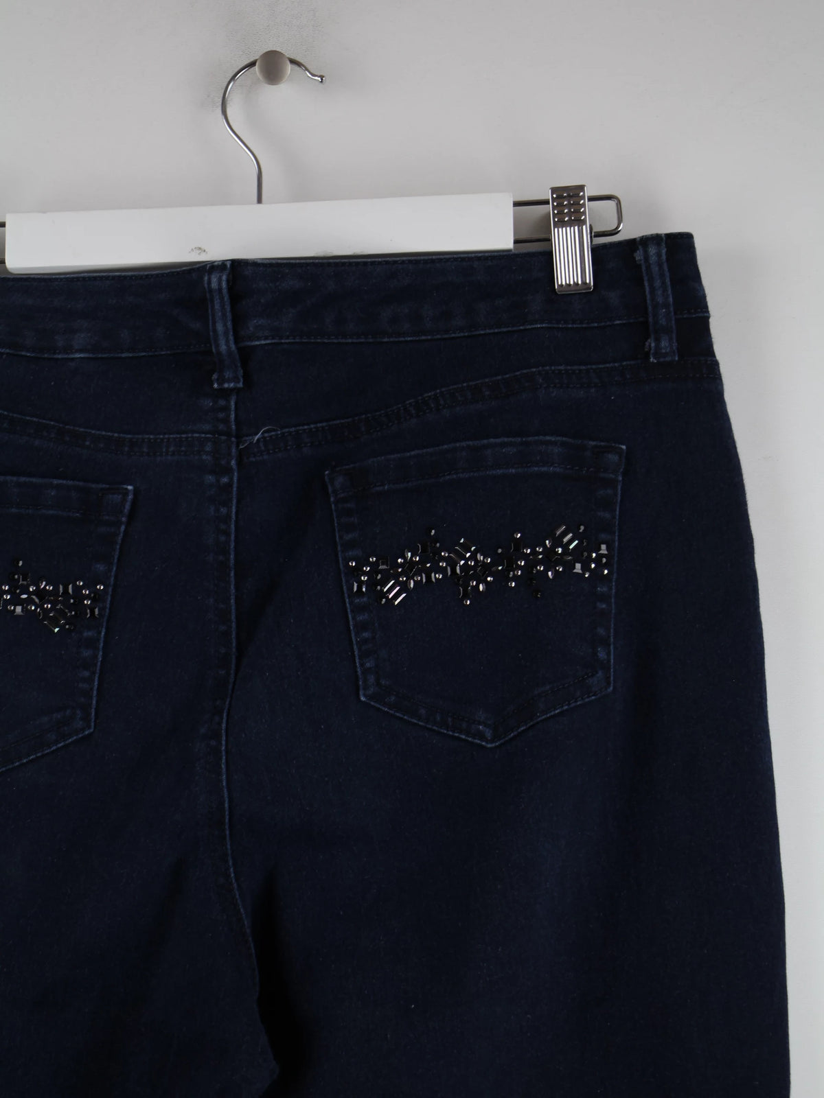 Vintage Jeans Blau W32 – Detailansicht Vorderseite