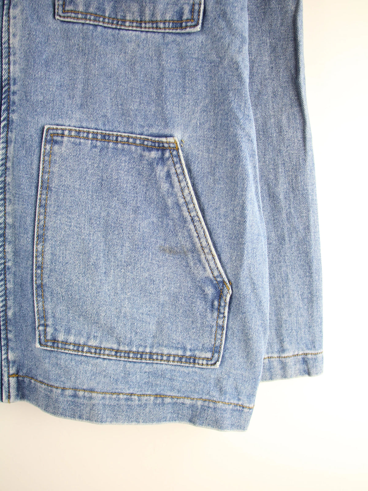 Vintage Jeansjacke Blau L – Detailbild 1
