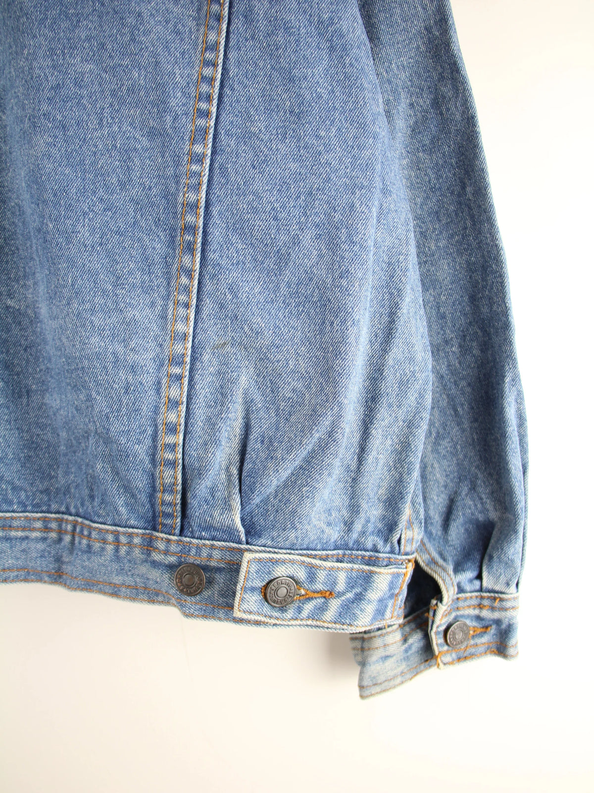 Vintage Jeansjacke Blau L – Detailbild 3