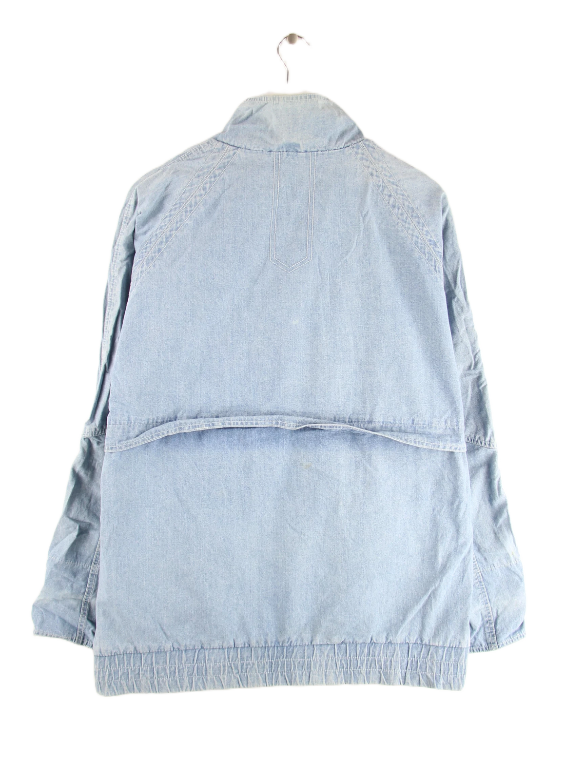Vintage Leichte Jacke Blau L – Rückseite
