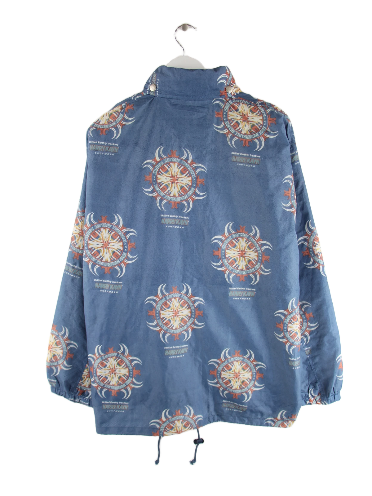 Vintage Leichte Jacke Blau L – Rückseite