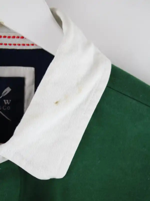 Vintage Polo Grün L – Detailbild 1