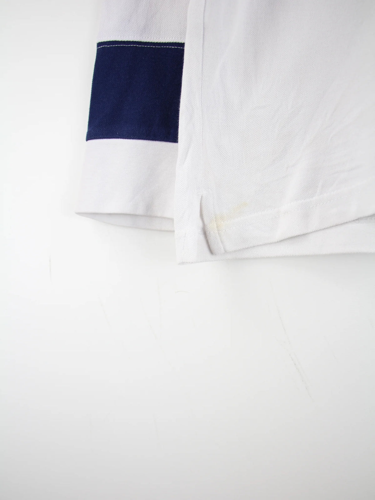 Vintage Polo Weiß M – Detailbild 1