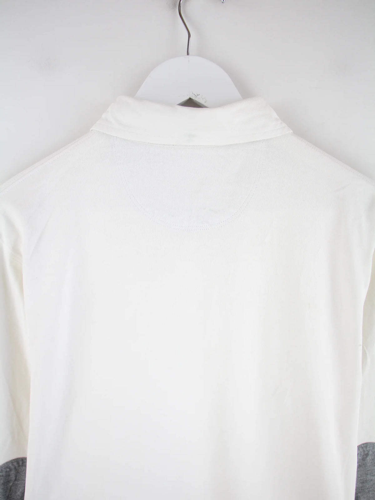Vintage Polo Weiß M – Detailbild 3