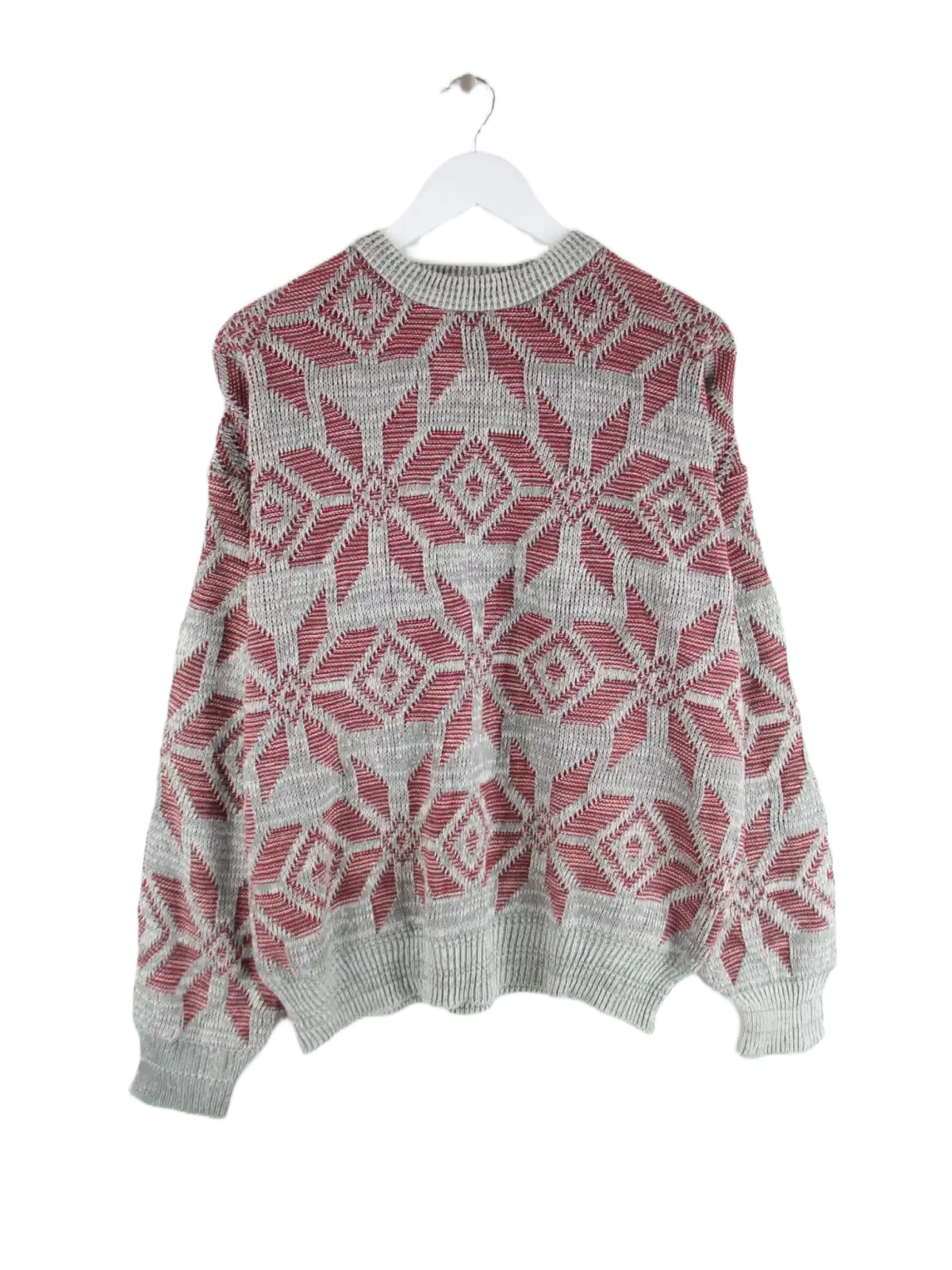 Vintage Pullover Grau L – Vorderseite
