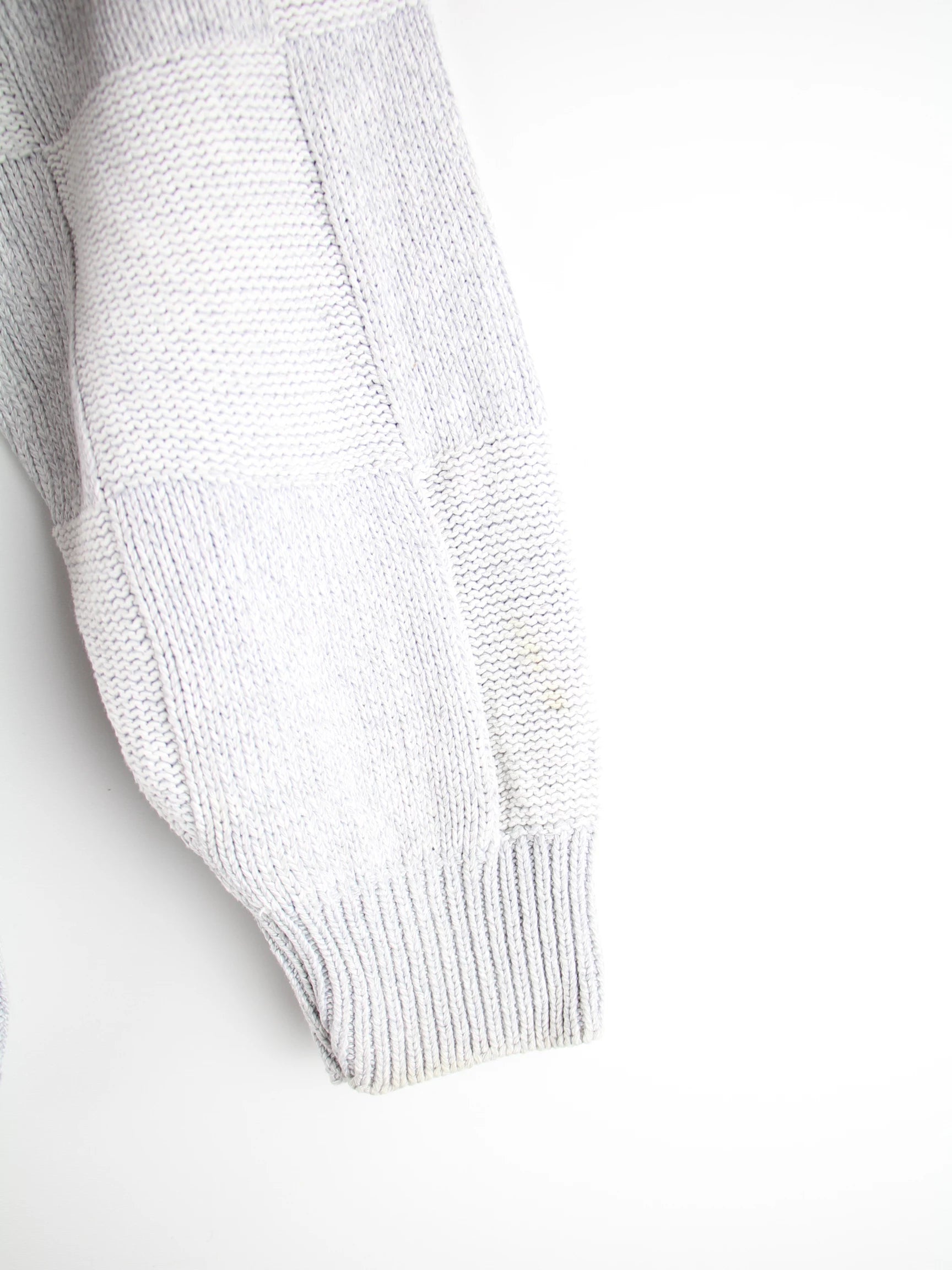 Vintage Pullover Grau M – Detailbild 1