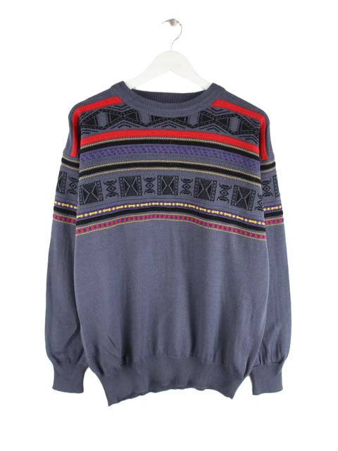Vintage Pullover Grau XL – Vorderseite