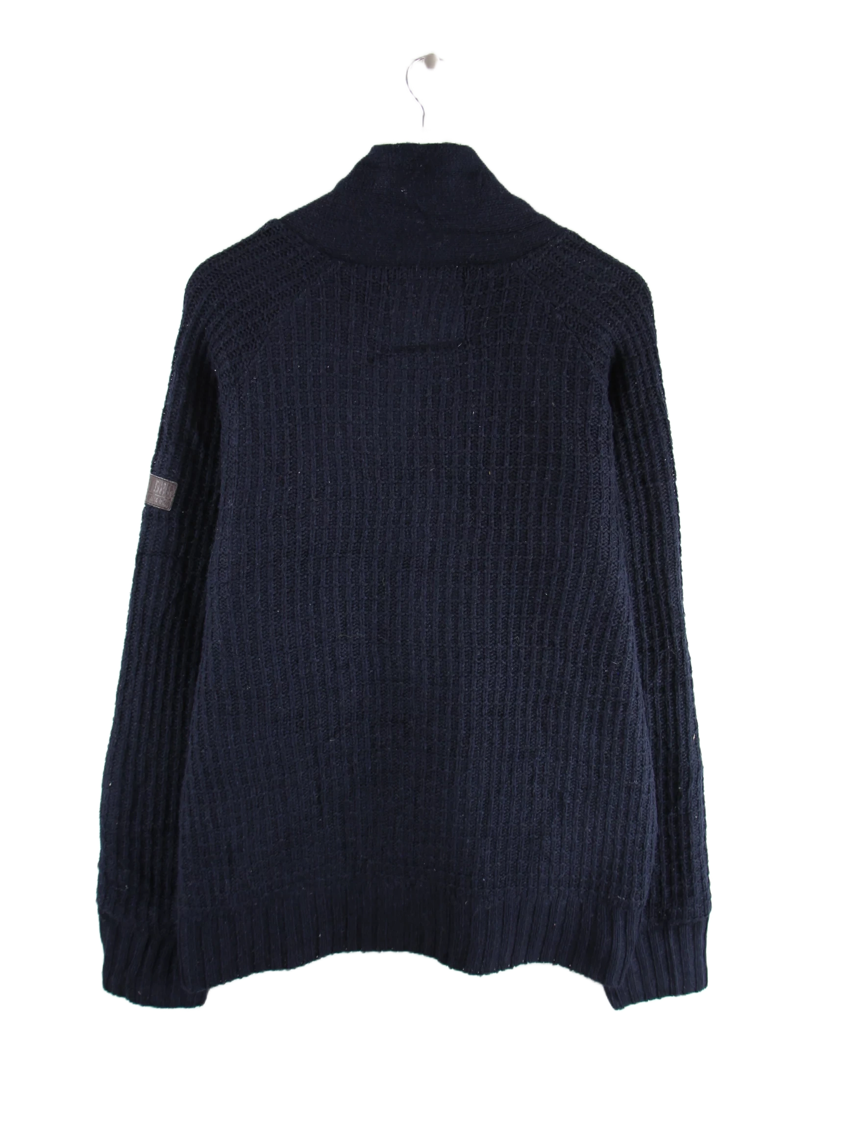 Vintage Strickjacke Blau XL – Rückseite