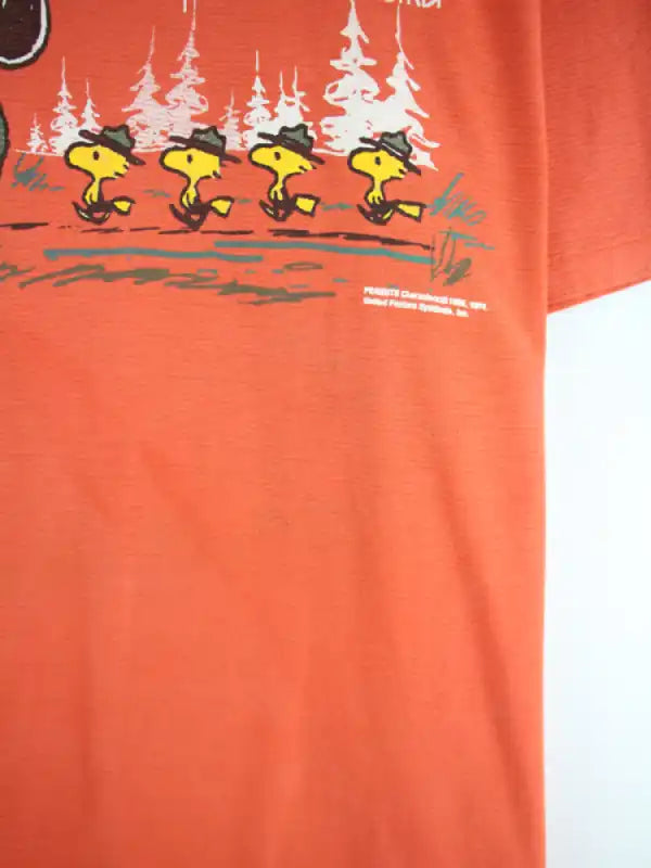 Vintage T-Shirt Orange XL – Etikett