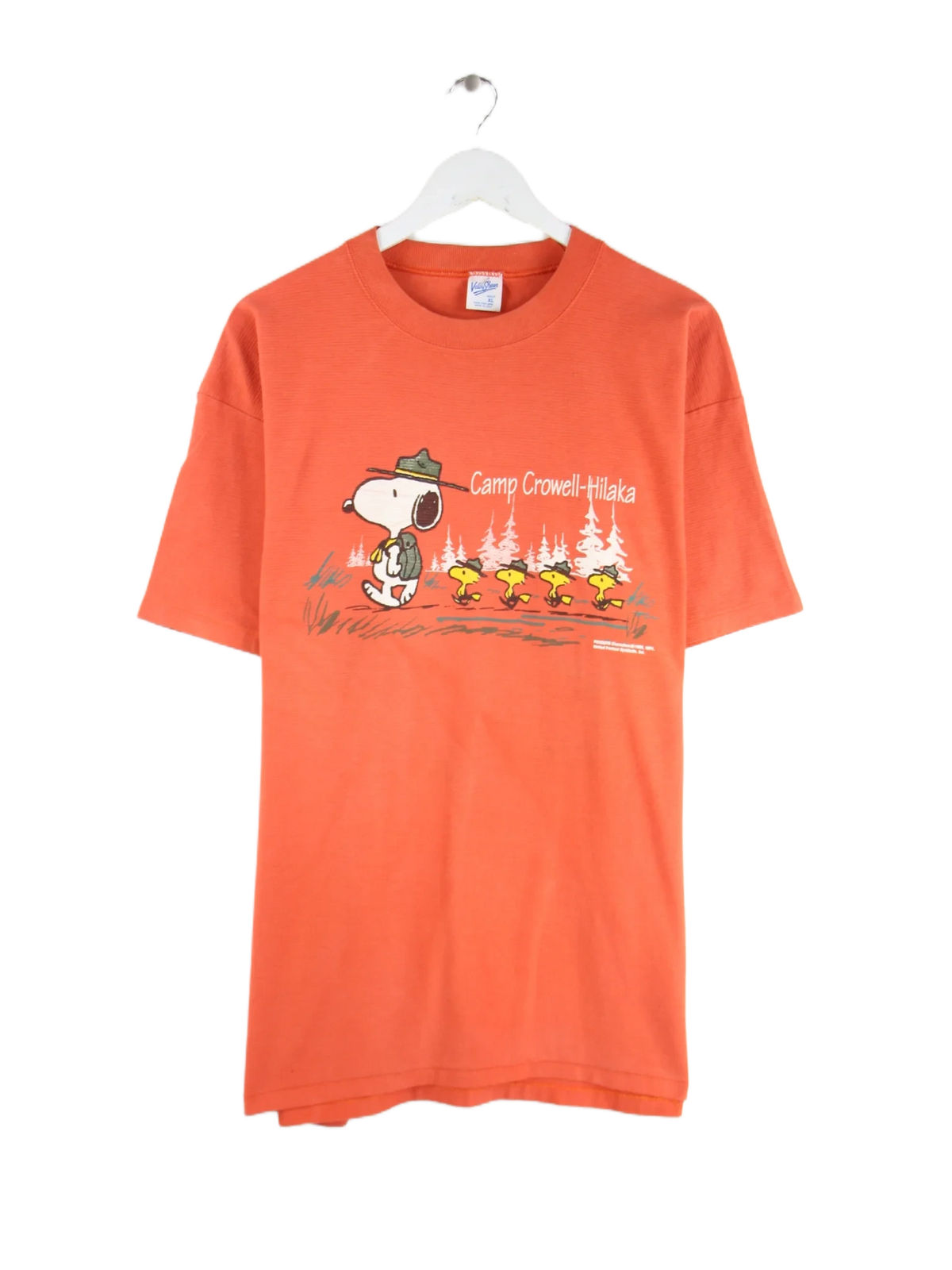 Vintage T-Shirt Orange XL – Vorderseite