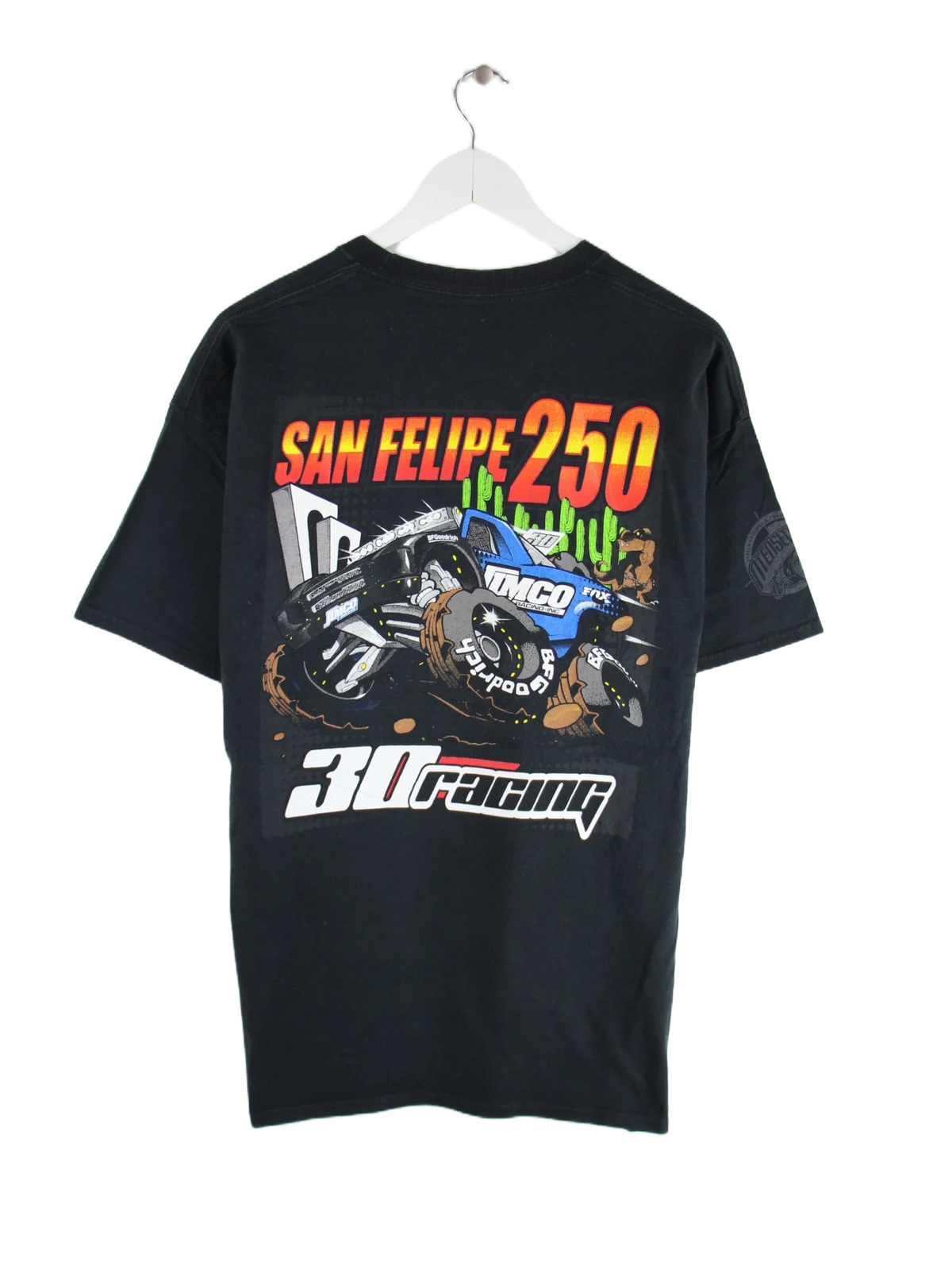 Vintage T-Shirt Schwarz L – Rückseite