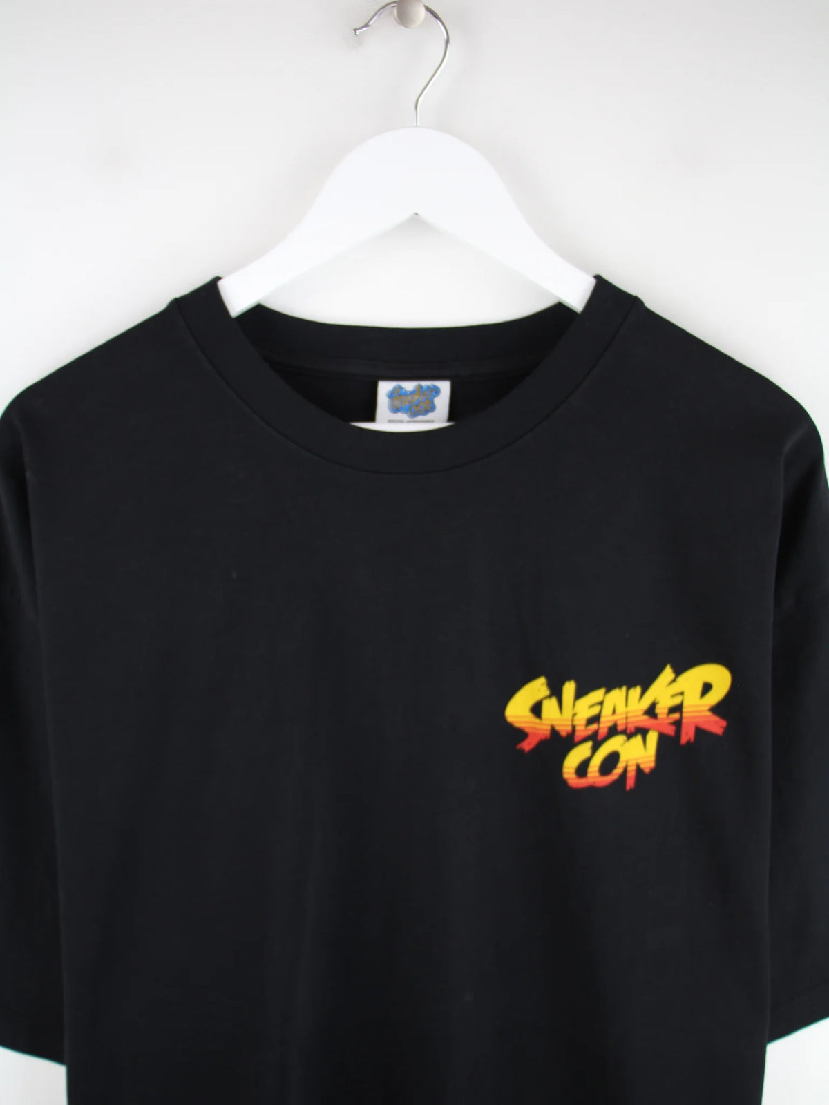 Vintage T-Shirt Schwarz XXL – Detailansicht Vorderseite