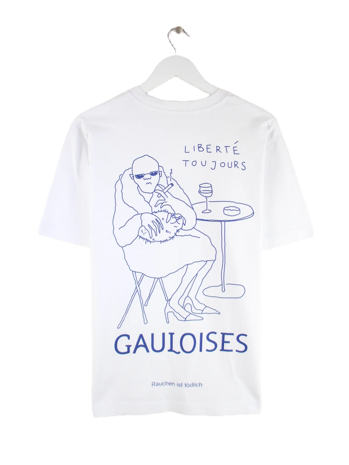 Vintage T-Shirt Weiß M – Rückseite